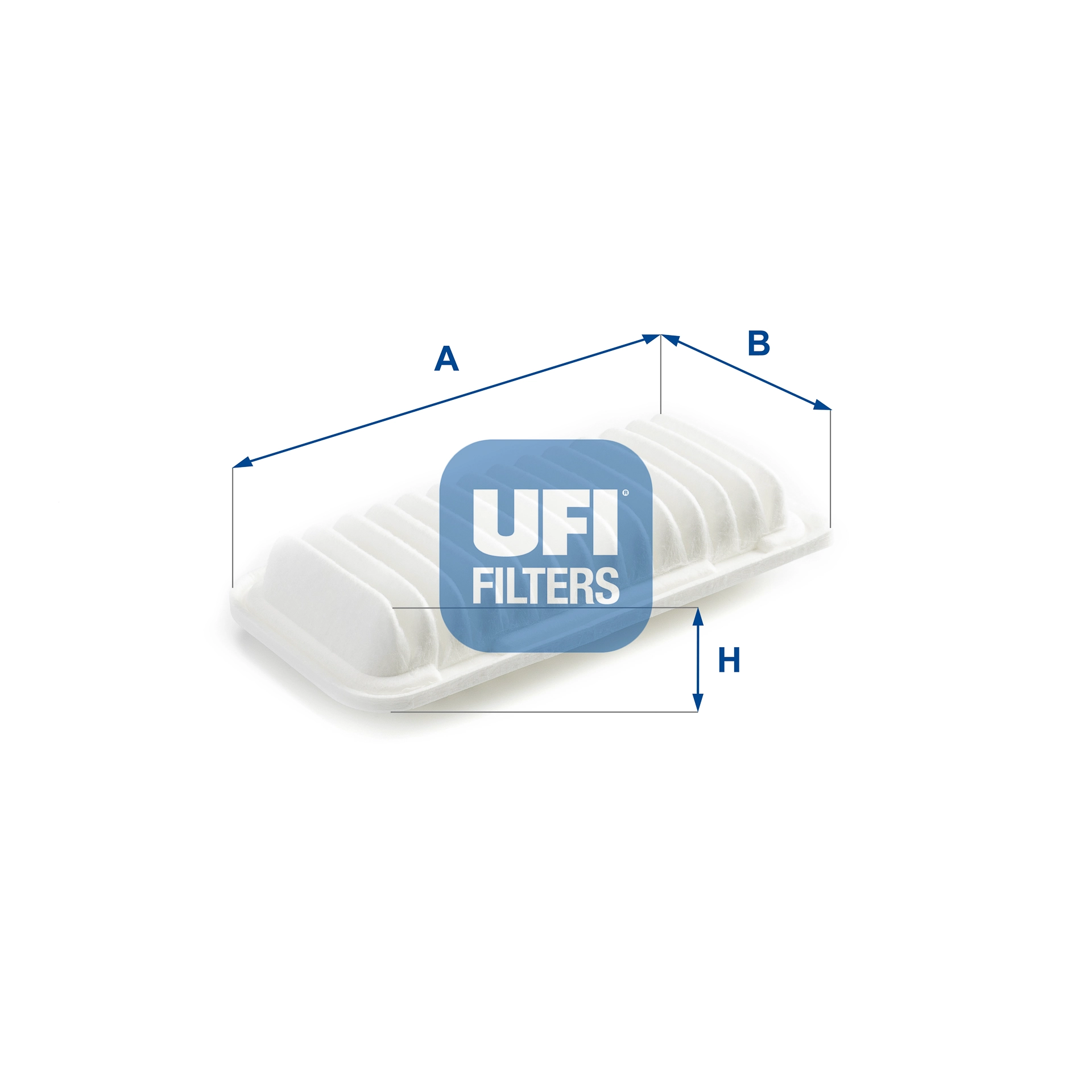 Hava Filtresi Toyota Yaris 1.3 1999 2005 | UFI 30.176.00 | OEM 17801-21030 17801-0Y010