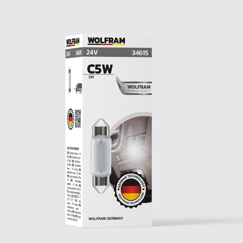 Wolfram 24 Volt 5 Wat Sofit Orta Boy 36 2000