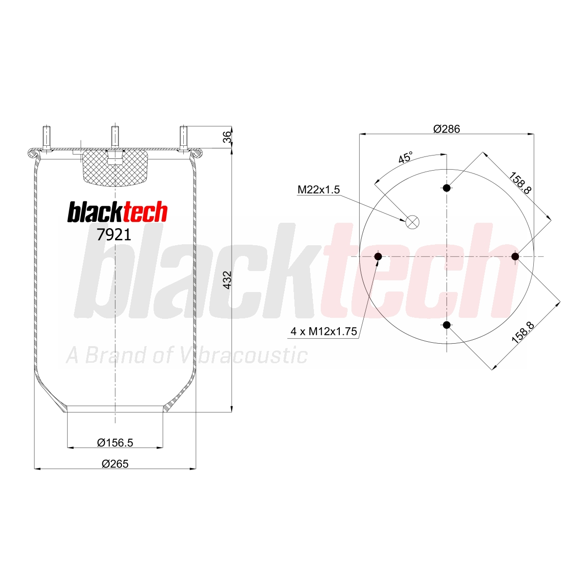 Körük Pistonsuz | OEM 810MBP.SUZ