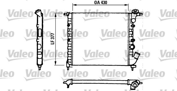 Motor Radyatoru R19 1,4 / 1,6 | VALEO 730055 | OEM 7700784035 7700784035 7700793250 7701395097 7700793250 7701395097