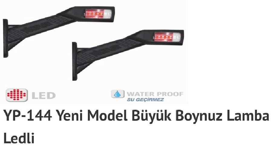 Boynuz Lamba Büyük Yeni Model LED'li | OEM YP144