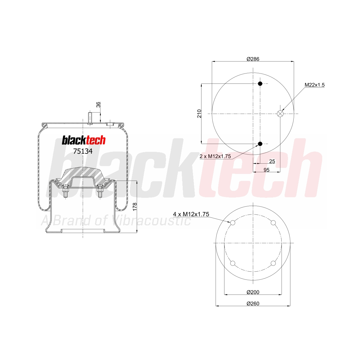 Körük Komple Metal Pistonlu | OEM 4023NP03