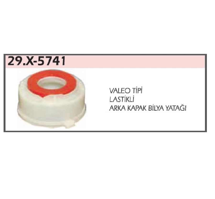 Alternatör Rulman Yuvası Valeo Tipi (6201 Rulman) Volvo 240, 260, 340, 360, Reno Twingo, Seat Cordoba, VW | OEM 29.X-5741
