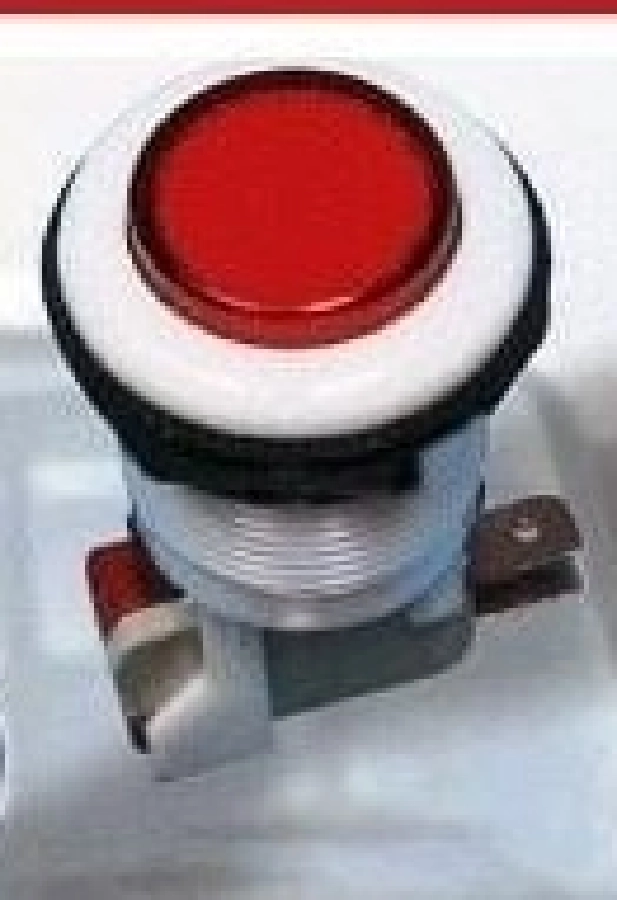 Havalı Kapı Açma Butonu (Kırmızı)