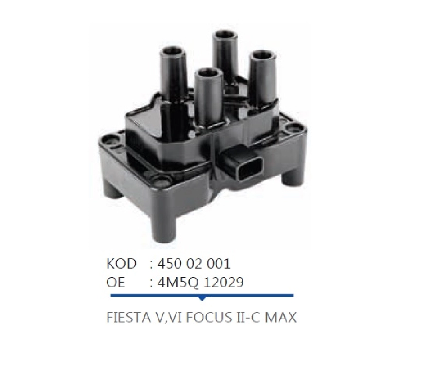 Bobin Ateşleme - Ford Fiesta V, 6-Focus 2-C Max 4S7G12029AA | OEM 45002001
