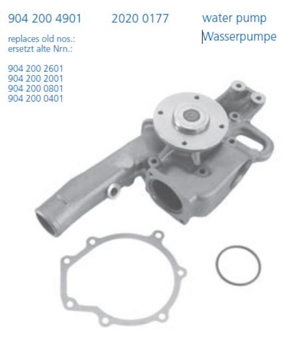 Devirdaim 906, 904 E.m. | OEM A9042004901