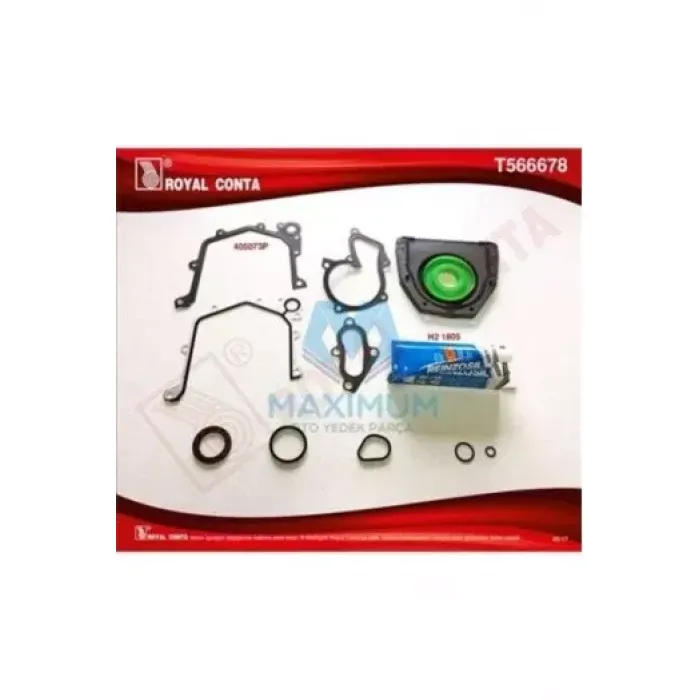 Alt Takim Contasi (Reinz Keceli) Focus I / II 1,4 16V / 1,6 Zetech S 16V Pfi Benzinli 03>11 Fiesta V 01>08 Fusion 01>12 1,4 Zetech S 16V Pfi | ROYAL T566678 | OEM 3S4G 6008 ALT