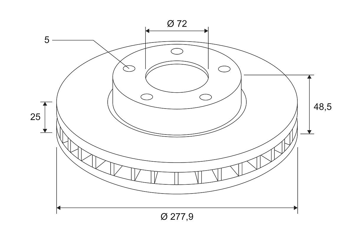 On Fren Aynasi Havali Mazda 5 05>MAZDA 3 03>10 277×5 | VALEO 186872 | OEM BP4Y3325XA BP4Y3325XA BP4Y3325XB BP4Y3325XC BP4Y3325XB BP4Y3325XC
