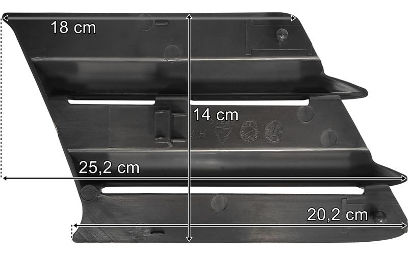 Tampon Sis Kapağı TGX Sol | OEM 81416850097