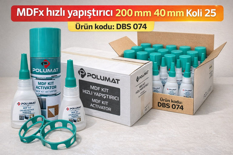 Polumat Mdf Hızlı Yapıştırcı 200MM-40MM