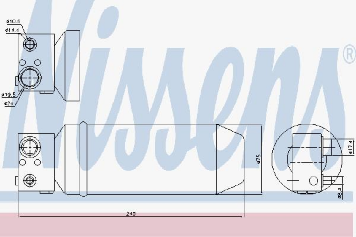 Klima Tüpü Scania 4 Seri | OEM 1337496