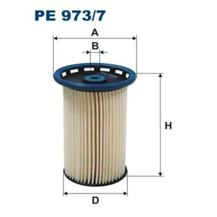 Yakit Filtresi (Mazot) Q3 Alhambra Passat CC Sharan 1,6TDI / 2,0TDI 10> | FILTRON PE 973/7 | OEM 7N0127177 7N0127177 7N0127177B 7N0127177B