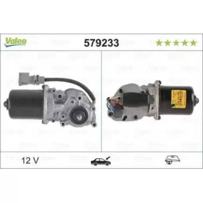 Silecek Motoru Laguna I 12V 95>01 | VALEO 579233 | OEM 7701046038