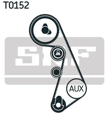 Eksantrik Gergi Kiti (153X250) Passat 1.8 (96 00) A4 1.8 (95 00) A6 1.8 (95 05) / (Ajl Aeb Afy) | SKF VKMA 01908 | OEM 058109479A