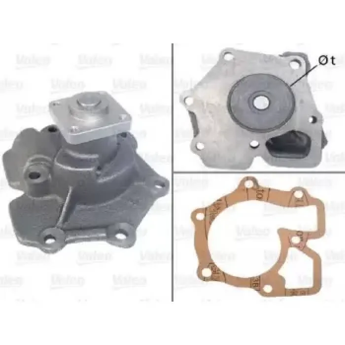 Devirdaim Komple Transit T15 / T12 91>01 2.5D 2.5TD | VALEO 506155 | OEM 914F 8501 AA 6193667 6193667