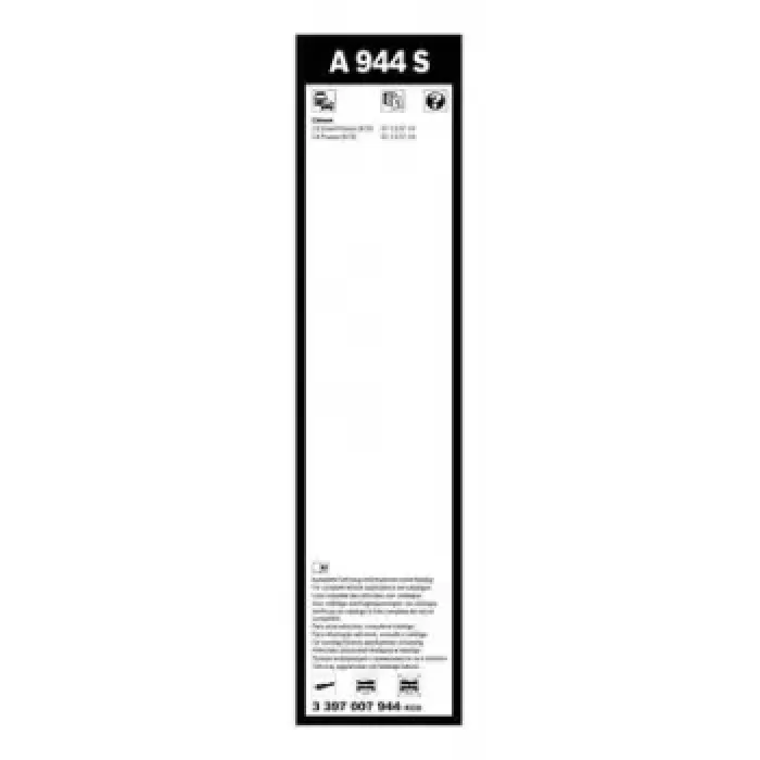 Silecek Supurgesi Takim Aerotwin [800 / 750 MM] | BOSCH 3397007944 | OEM 1611558180 1611558180 1611558080 1642335880 1611558080 1642335880
