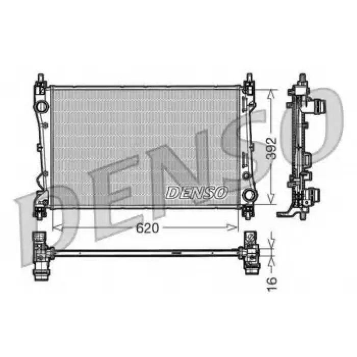Motor Radyatoru Doblo 3 1,3 / 1,4 Klimali (Orjinal) | DENSO DRM09113 | OEM 51812209