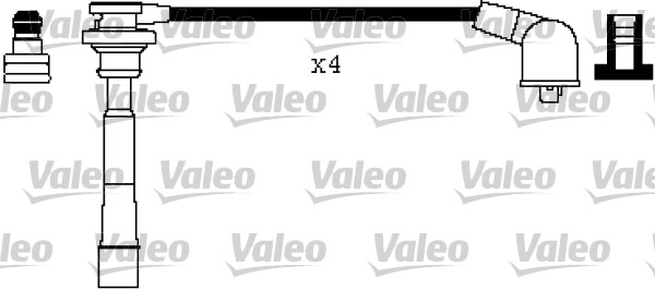 Buji Kablosu Carisma Colt Lancer Galant Pajero 1.6 / 1.8 / 2.0 16V 95-> | VALEO 346451 | OEM MD334043